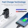 Превью 10FT Fast Charging USB C Cable & Wall Charger Block, JULAM