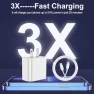 Превью Fast Charging Type C Wall Charger Block with USB C to Lightning Cable, FEEL2NICE