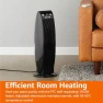 Превью Oscillating Tower Heater with Digital Display and Remote Control, Amazon Basics