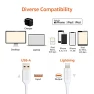 Превью Fast Charging USB-A to Lightning Cable, 2-Pack, Amazon Basics
