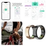 Превью Smart Ring, Fitness Tracking Smart Ring with Calories/Heart Rate/Blood Oxygen/Sleep Monitoring, IP68 Waterproof, No APP... — Smart Ring, HitTopss