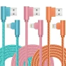 Превью 3 Pack 10FT 90 Degree Charging Cable, Exeric