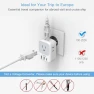 Превью European Travel Plug Adapter with USB C, TESSAN