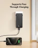 Превью Portable Charger with Built-in Cables and AC Wall Plug — Power Bank, VRURC