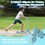 Превью Foldable Kick Scooter with Light Up Wheels, Feblomst