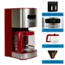 Превью Drip Coffee Maker - 12 Cup Programmable Machine With Glass Pot, Regular & Bold Brew, Auto Shut Off Large Water... — Coffee Maker, Koolatron