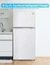 Превью Top Mount Refrigerator with Freezer, Commercial Cool
