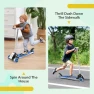 Превью Foldable Three Wheel Lean-to-Steer Scooter for Kids, VUGHIUA