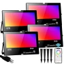 Превью LED Flood Light Outdoor Bluetooth Smart Color Changing RGB Spot Light — Smart Light Bulb, Neliwo