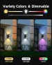 Превью Smart Dusk to Dawn Outdoor Lighting RGB Color Changing Porch Lights, KIZON
