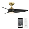 Превью Outdoor Ceiling Fan with LED Lights and Remote, WAC Lighting