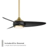 Превью Outdoor Ceiling Fan with LED Lights and Remote, WAC Lighting