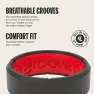 Превью Silicone Ring - Breathable Rubber Wedding Rings, Groove Life