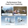 Превью Drone with 4K UHD Camera, Palm Takeoff, Auto Return, Intelligent Flight, 3 Batteries — Drone, DJI