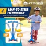 Превью 3-Wheel Kids Scooter with Lean-to-Steer Technology, OutdoorCruiser