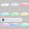 Превью Smart Waterproof LED Flush Mount Ceiling Light Fixture with Bluetooth Speaker — Desk Lamp, ASALL