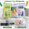 Превью Small Fridge with Freezer, Reversible Door Compact Refrigerator — Smart Refrigerator, Tehanld