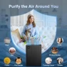 Превью Air Purifier for Large Room up to 2000 sq ft, H13 HEPA Filter for Pets Hair Dander Smoke Pollen Dust, Non-Ozone,... — Air Purifier, Mooka Family