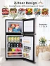 Превью Retro Mini Fridge with Freezer — Smart Refrigerator, KRIB BLING