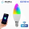 RGB LED Smart Candle Bulb — Smart Light Bulb, MnnWuu