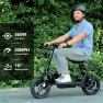 Превью Peak 1200W Foldable Electric Scooter with Seat — Electric Scooter, Caroma