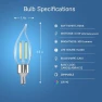 Превью Smart LED Candle Wifi Bulb — Smart Light Bulb, Feit Electric