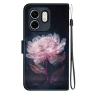 Превью Crystal Texture Colored Drawing Leather Phone Case for Infinix Hot 50i/Smart 9, Infinix