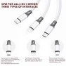 Превью Multi USB Charging Cable 3A, 3 in 1 Fast Charger Cord Connector, TOPWIN