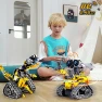 Превью Robot Building Toys for Kids - 5 in 1 Remote & APP Controlled Building Set — Coding Robot, HOGOKIDS