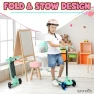 Превью 3 Wheel Foldable Kids Scooter, SereneLife