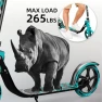 Превью Adult Scooter with Big Wheels — Electric Scooter, LEEYV