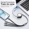 Превью Retractable Multi Charging Cable, Minlu