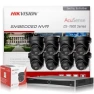 Превью 16 Channel 4K ACU-Sense PoE NVR with 8X 4MP Dual Mic IP Cameras — Security Camera, HIKV