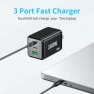 Превью Fast Charger 160W Compact Foldable 3 Port Charging Station, shenzhenshiquanshengdamaoyiyouxiangongsi