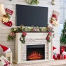 Превью Flip Top Electric Fireplace with Mantel, Aitjunz