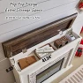 Превью Flip Top Electric Fireplace with Mantel, Aitjunz