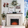 Превью Flip Top Electric Fireplace with Mantel, Aitjunz