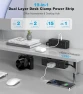Превью Dual Layer Desk Clamp Power Strip, VILONG