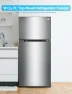 Превью Top Mount Refrigerator with Freezer — Smart Refrigerator, Commercial Cool