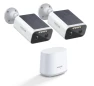Solar Security Cameras Wireless Outdoor, 2-Cam-Kit — Security Camera, ANSQUE