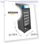 Превью Commercial Glass 1 Door Display Refrigerator Merchandiser — Drink Coolers, KoolMore