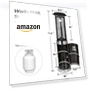 Превью Stainless Steel Standing Propane Patio Heater — Heater Parts, BALI OUTDOORS