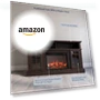 Превью Traditional 58" Rustic TV Stand with Electric Fireplace Heater — Stands, BELLEZE