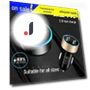 Smart Car Charger with Dual USB Ports and LED Lighting — Vehicle Power Solutions, Smarter than future