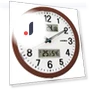 Analog Wall Clock with Illumination — Clocks, MJ Select