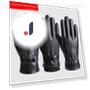 Men's Leather Motorcycle Gloves with Touchscreen — Gloves, Warm Land