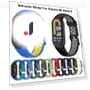 Silicone Wristband Breathable Smart Watchband Sport Replacement Bracelet — Fitness Bands, Living utensils