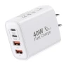 Превью 40W 4 Port Wall Plug Fast Charging Block — Power Bank, Shenzhen Xihuida Electronics Co., Ltd.
