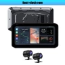 CarPlay Android Auto Touch Screen with Dual Bluetooth for Motorcycle — Car Infotainment System, Dream Garage