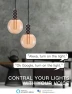 Превью Decorative Round LED Light Bulb — Smart Light Bulb, Harwez